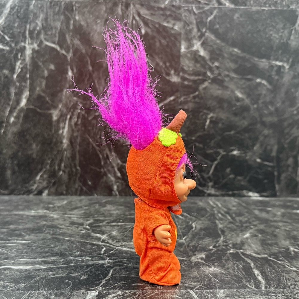 RUSS Troll Doll with Pumpkin Costume - Picture 7 of 15